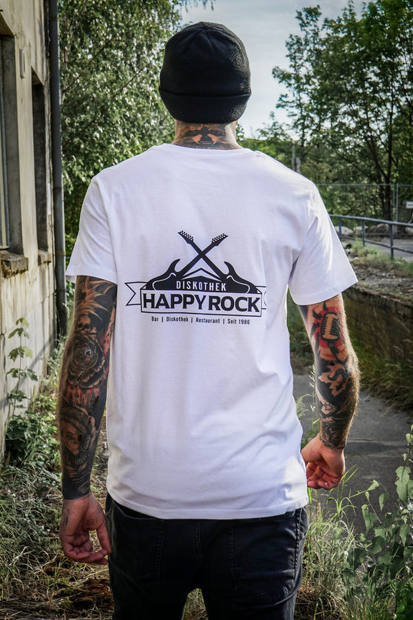 HAPPY ROCK T-Shirt White